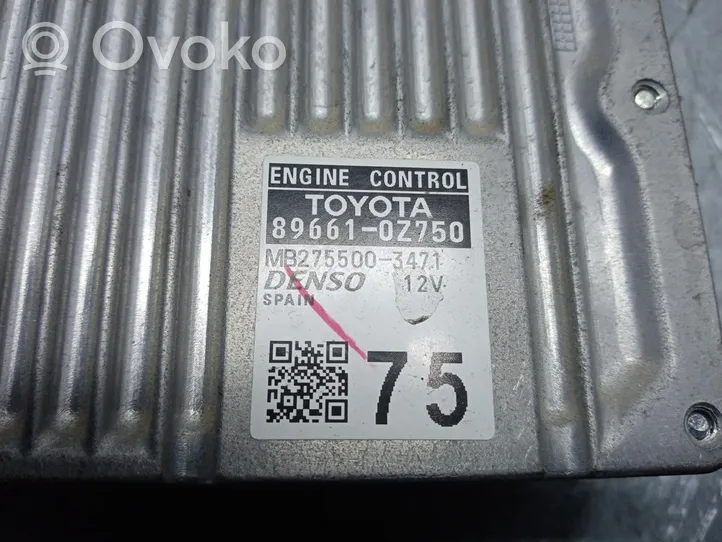 Toyota Auris E180 Engine control unit/module 896610Z750