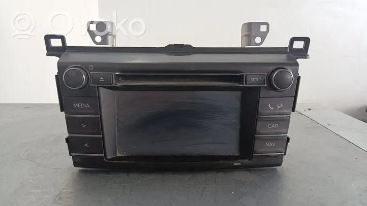 Toyota RAV 4 (XA40) Radio/CD/DVD/GPS-pääyksikkö 8614044210