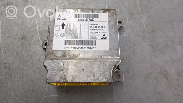 Fiat Freemont Module de contrôle airbag 681393174AC