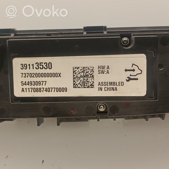 Opel Insignia B Panel klimatyzacji 39113530