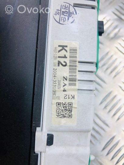 Hyundai Getz Compteur de vitesse tableau de bord 20040130