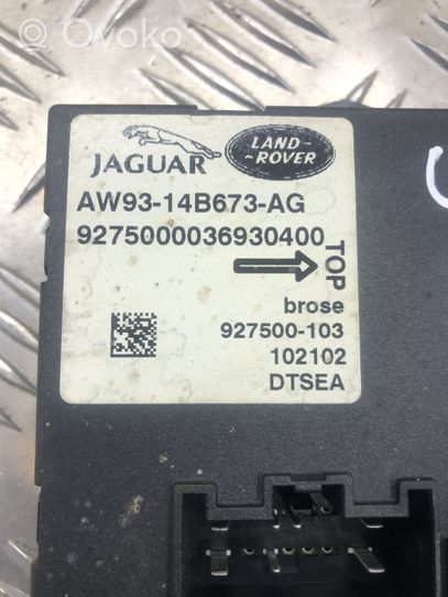 Jaguar XJ X351 Takaluukun/tavaratilan ohjainlaite/moduuli AW9314B673AG