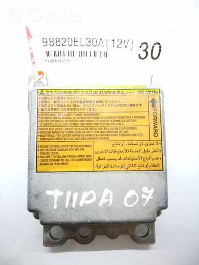 Nissan Tiida C11 Centralina/modulo airbag 98820EL30A