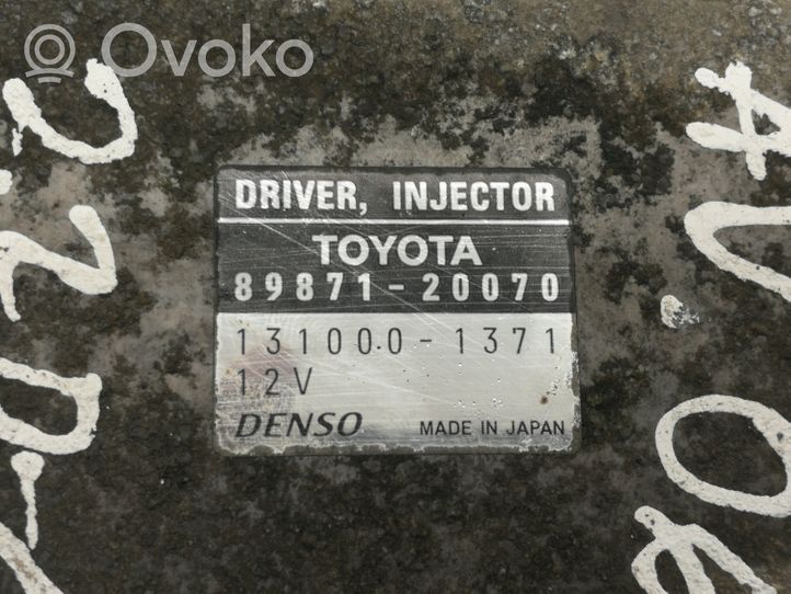 Toyota Avensis Verso Įpurškimo valdymo blokas 8987120070