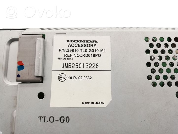 Honda Accord Monitori/näyttö/pieni näyttö 39810TLOG010M1