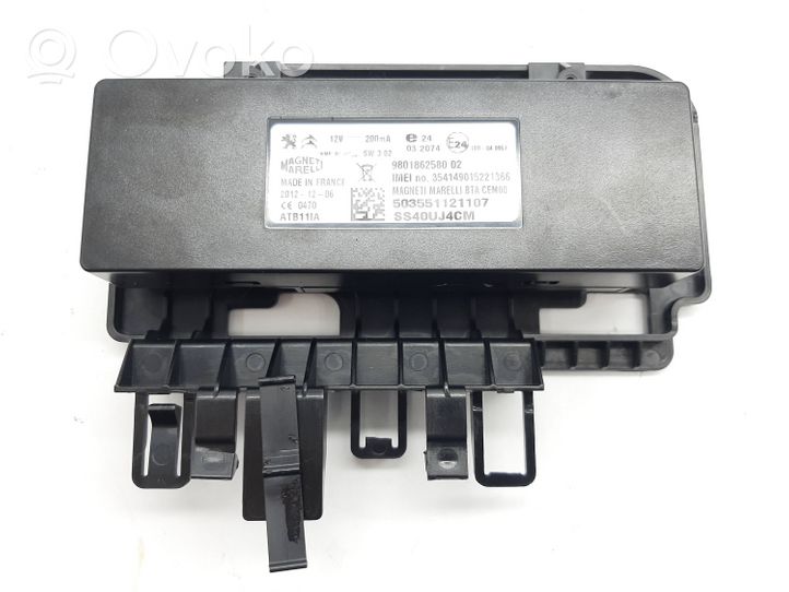 Citroen DS5 Unité / module navigation GPS 9801862580