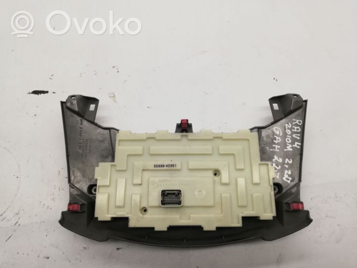 Toyota RAV 4 (XA30) Przełącznik / Włącznik nawiewu dmuchawy 4554202020