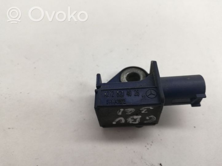 Mercedes-Benz E A207 Airbagsensor Crashsensor Drucksensor 2128204926