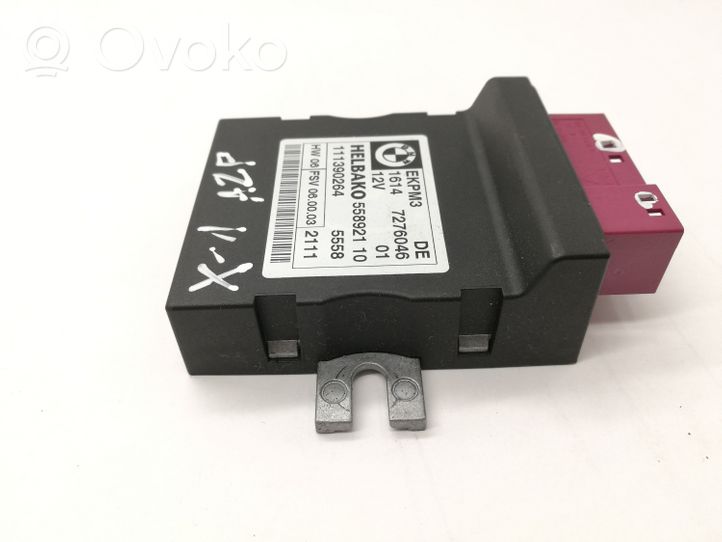 BMW X1 E84 Degalų (kuro) siurblio valdymo blokas 7276046