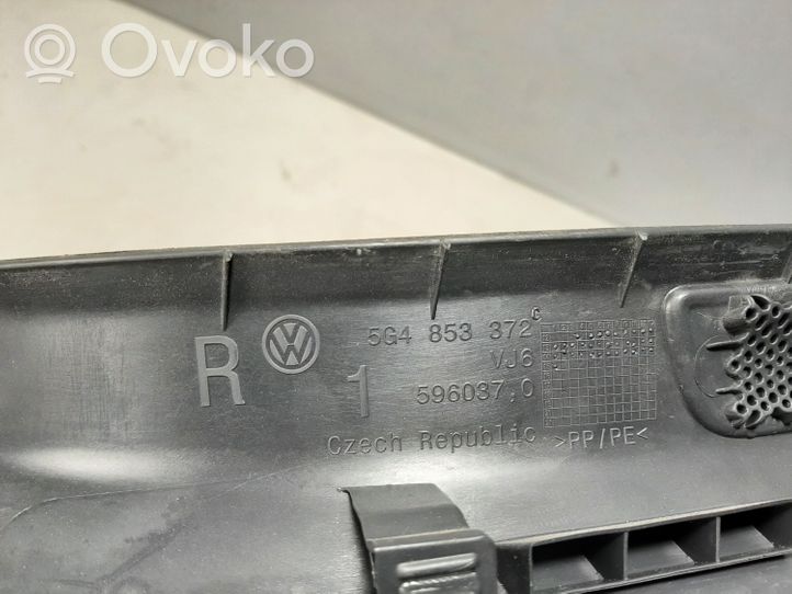 Volkswagen Golf VII Osłona listwy przedniej 5G4853372