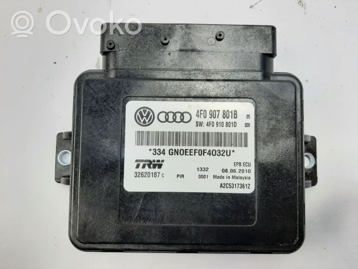 Audi A6 S6 C6 4F Centralina/modulo EMF freno posteriore 4F0907801B