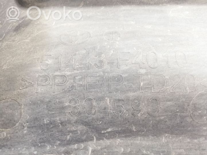 Toyota C-HR Plaque de protection de réservoir de carburant 51443F4010