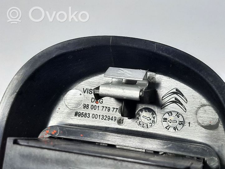 Citroen C4 Cactus Headlight level height control switch 9817840980