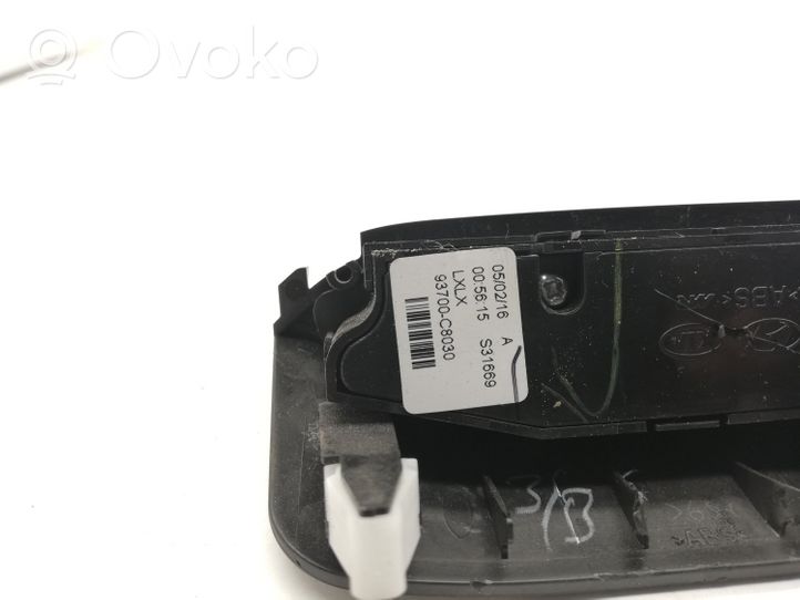 Hyundai i20 (GB IB) Wyłącznik poduszki powietrznej Airbag pasażera 93700C8030