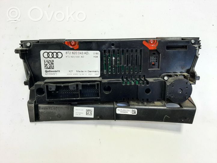 Audi A5 Sportback 8TA Przełącznik / Włącznik nawiewu dmuchawy 8T2820043AD