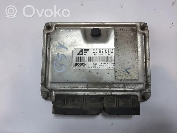 Seat Alhambra (Mk1) Sterownik / Moduł ECU 038906019LQ