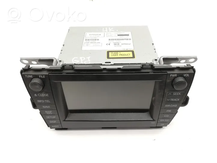 Toyota Prius (XW30) Monitor / wyświetlacz / ekran 8612047410