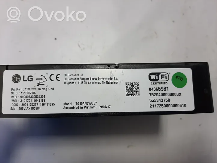 Opel Insignia B Inne wyposażenie elektryczne 84365981