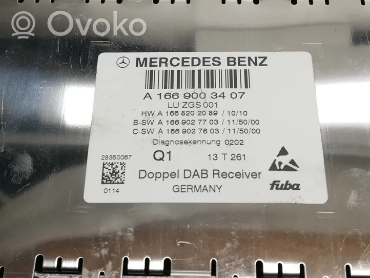 Mercedes-Benz E W212 Audio HiFi garso valdymo blokas A1669003407