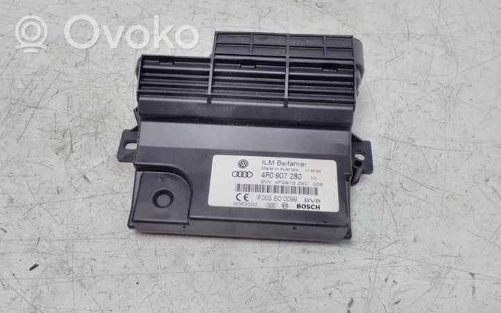 Audi A6 S6 C6 4F Unité de contrôle à bord d'alimentation 4F0907280