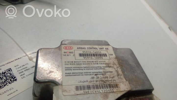 KIA Ceed Oro pagalvių valdymo blokas 959101H050