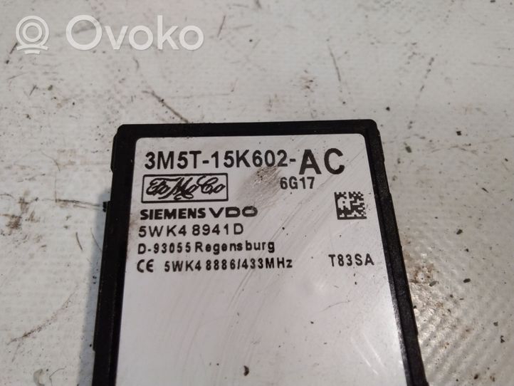 Ford Focus C-MAX Alarm control unit/module 3M5T15K602AC