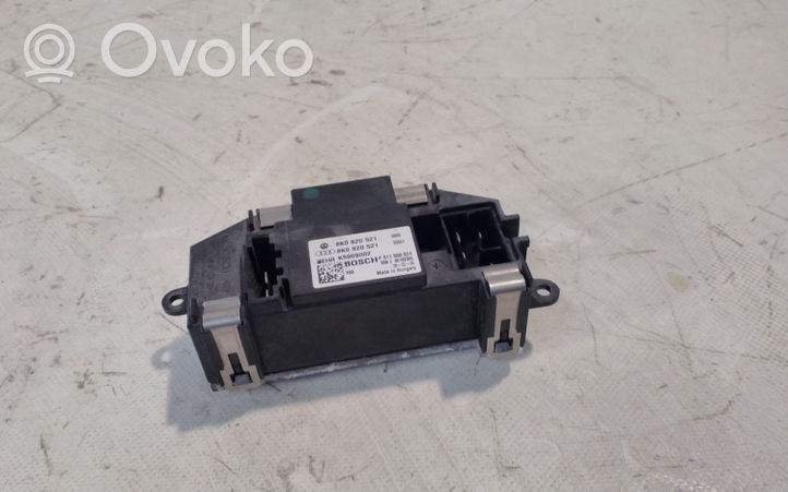 Audi A4 S4 B8 8K Rezystor / Opornik dmuchawy nawiewu 8K0820521