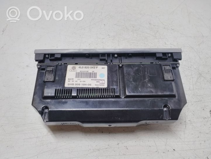 Audi Q7 4L Climate control unit 4L0820043F