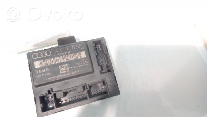 Audi A6 S6 C6 4F Durų elektronikos valdymo blokas 4F0959793B