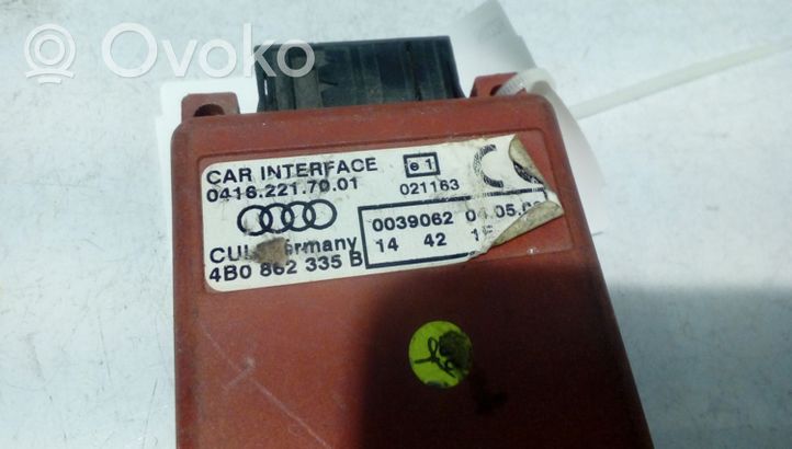 Audi A6 S6 C5 4B Puhelimen käyttöyksikkö/-moduuli 4B0862335B