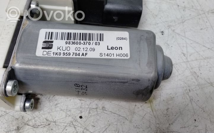 Seat Leon (1P) Elektryczny podnośnik szyby drzwi tylnych 1K0959704AF