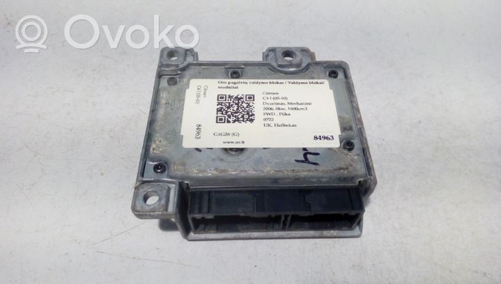 Citroen C4 I Gaisa spilvenu vadības bloks 603726100