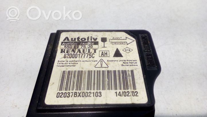 Renault Vel Satis Airbagsensor Crashsensor Drucksensor 550897500