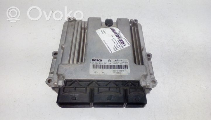 Opel Vivaro Calculateur moteur ECU 0281031363