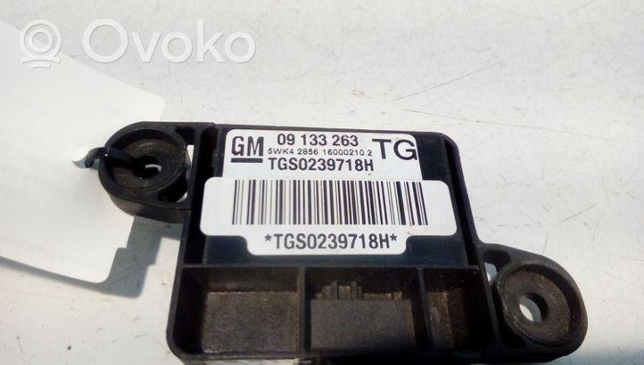 Opel Zafira A Airbag deployment crash/impact sensor 09133263