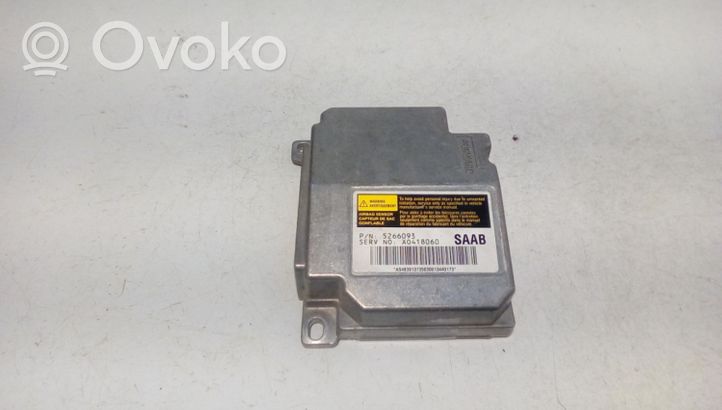 Saab 9-5 Airbag control unit/module 5266093