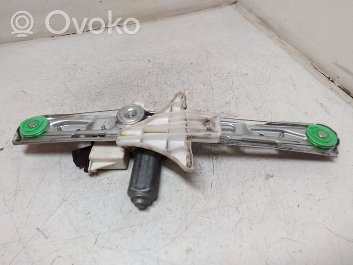 Opel Vectra C Rear door window regulator with motor 24414776