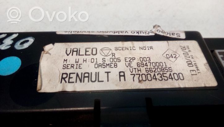 Renault Scenic RX Oro kondicionieriaus/ klimato/ pečiuko valdymo blokas (salone) 7700435400