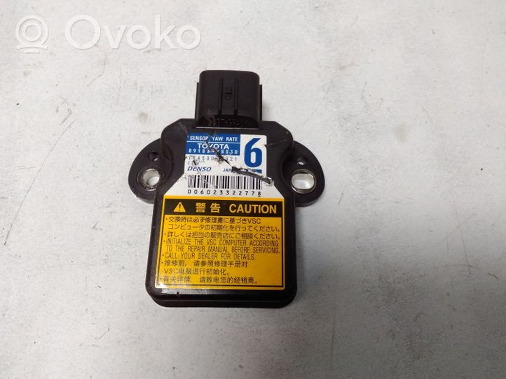 Toyota Prius (XW30) Sensore di imbardata accelerazione ESP 8918348030