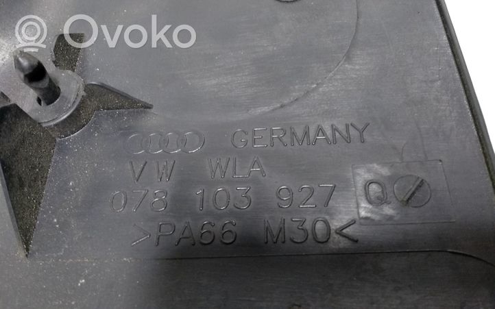 Volkswagen PASSAT B5 Couvercle cache moteur 078103927