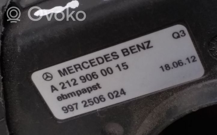 Mercedes-Benz CLS C218 X218 Wentylator komutera A2128321345