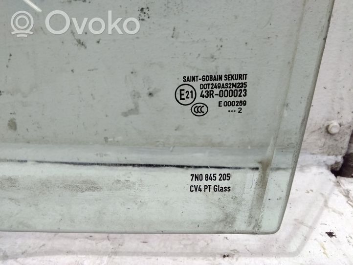 Volkswagen Sharan Takaoven ikkunalasi 7N0845205