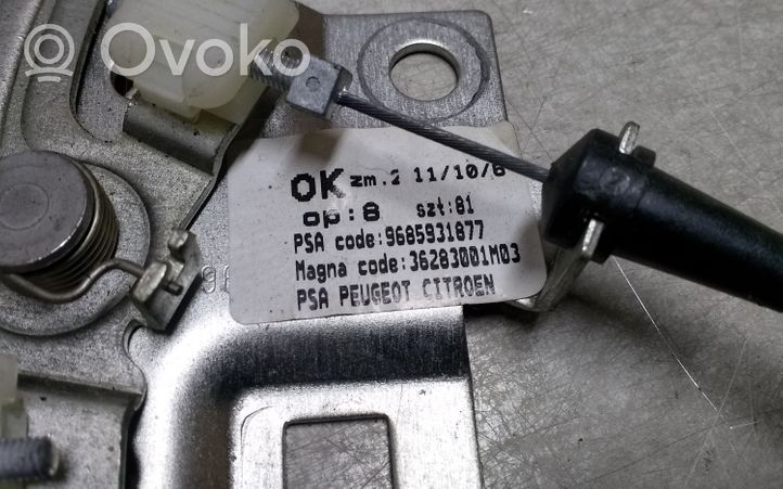 Peugeot 3008 I Takaluukun lukon salvan moottori 9685391877