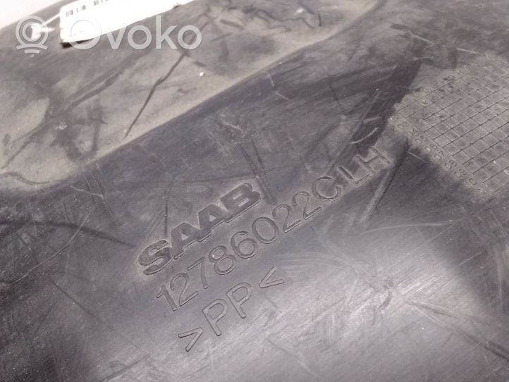 Saab 9-3 Ver1 Rivestimento paraspruzzi parafango posteriore 12786022C