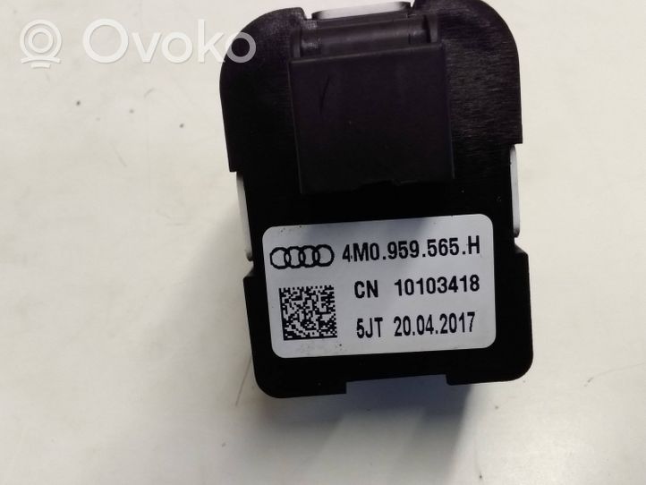 Audi A4 S4 B9 Bouton de commutateur rétroviseur latéral 4M0959565H