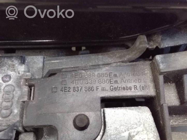 Audi A8 S8 D3 4E Klamka zewnętrzna drzwi tylnych 4E1837885E