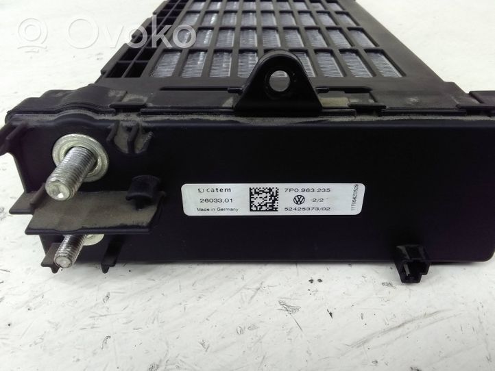 Volkswagen Touareg II Radiateur électrique de chauffage auxiliaire 7P0963235