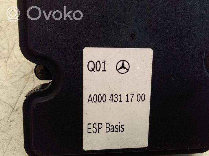 Mercedes-Benz GLA W156 ABS Blokas A0004311700