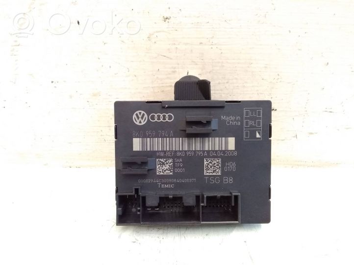 Audi A4 S4 B8 8K Durų elektronikos valdymo blokas 8K0959794A