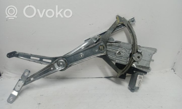 Opel Astra H Regulador de puerta delantera con motor 13101481RH